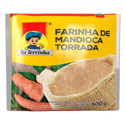 FARINHA DE MANDIOCA TORRADA DA TERRINHA 500G